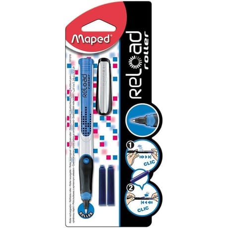 Maped roller reload boy cap médium + 3 cartouches