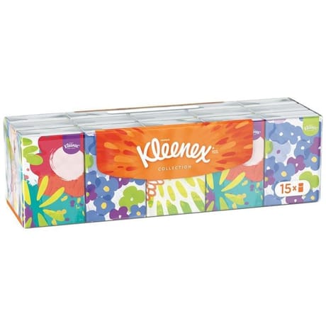 Kleenex Collection 15 Etuis Mini