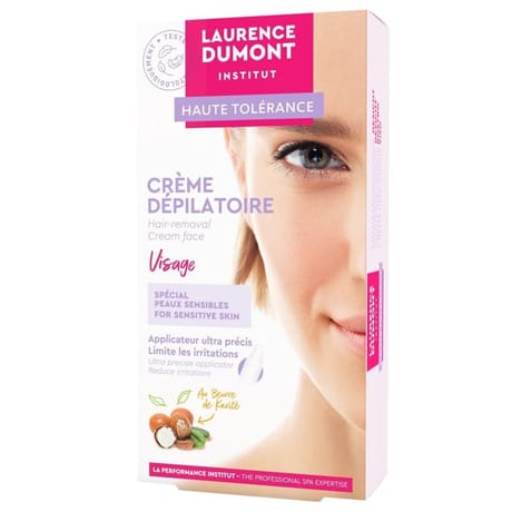 Laurence dumont crème dépilatoire visage peaux sensibles 20 ml