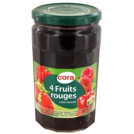 Cora 4 fruits rouges 750g