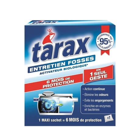 Tarax traitement pour fosses 6 mois - 1 sachet poudre 200g