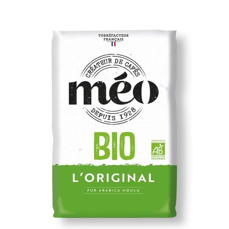 Méo café biologique moulu 100% arabica 500g