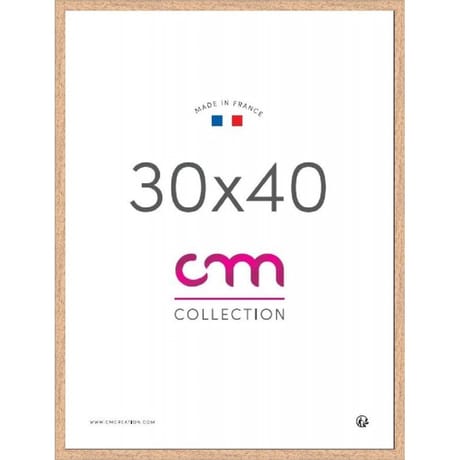 Cadre photo 30x40cm dune chene