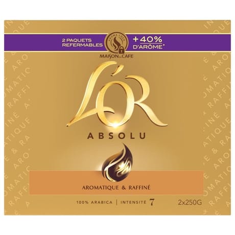 L'Or absolu 2 x 250g