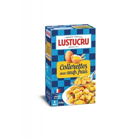 Lustucru collerettes aux oeufs frais 250g