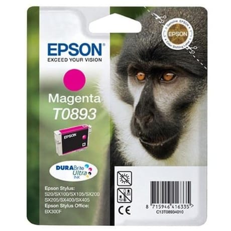 Epson cartouche d'encre magenta T0893