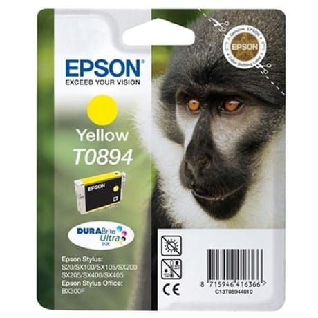 Epson cartouche d'encre jaune T0894