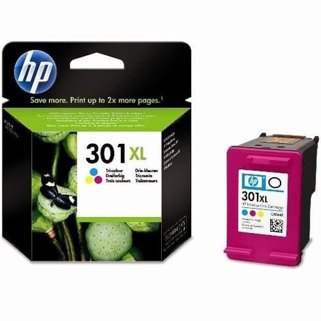 Hp 301xl cartouche d'encre couleurs