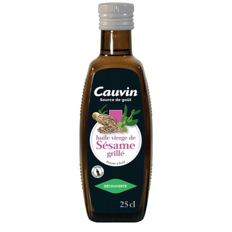 Cauvin huile vierge de sésame 25cl