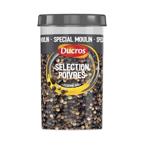 Ducros sélection poivres spécial moulin 100g