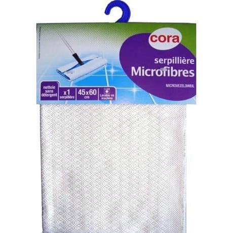 Cora serpillère microfibre 45x60 cora