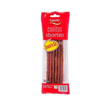 Espuna Canitas Chorizo sans gluten 60g
