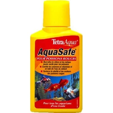 Tétra aquasafe 250 ml poissons rouges