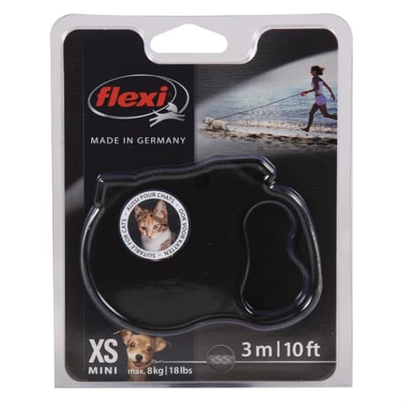 Riga laisse flexi taille XS petits chiens/chats