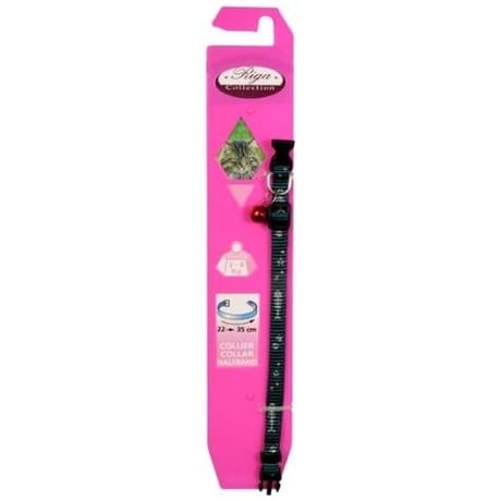 Riga collier sangle réglable motif poisson 10mm 22/35cm