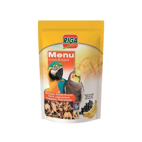 Riga menu cocktail grandes perruches doypack 500g