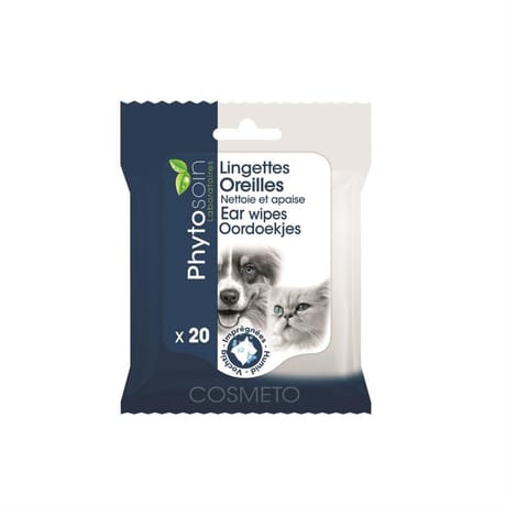 Riga lingettes hygiène oreilles chiens & chats