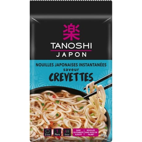 Tien Shan nouilles crevette 85g
