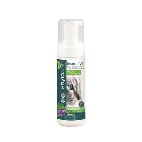 Phytosoin mousse insectifuge chat 150ml