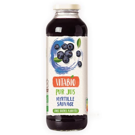 Vitabio pur jus de myrtille 50cl
