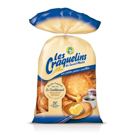 Les Craquelins de Saint Malo Le Traditionnel 180g