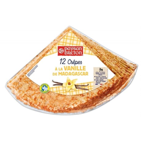 Paysan breton 12 crêpes à la vanille de madagascar 370g