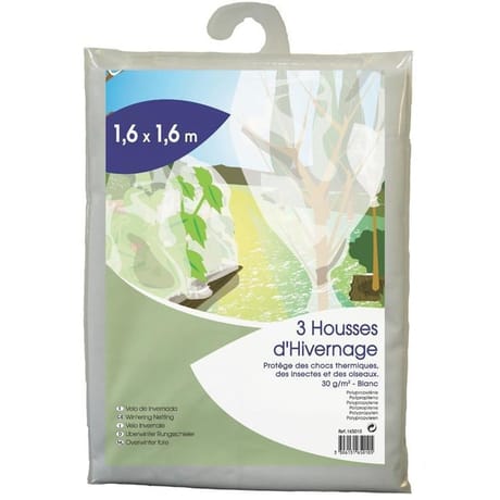3 housses d'hivernage 1.60x1.60 m
