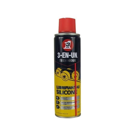 3 en 1 lubrifiant silicone 250 ml