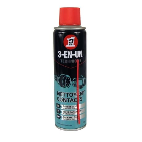 3 en 1 nettoyant contacts 250 ml