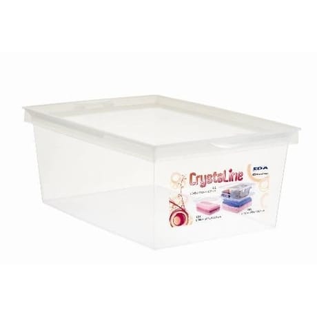 Eda boite crystaline rectangulaire 10L naturel