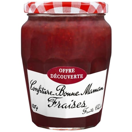 Bonne Maman confiture fraises 680g