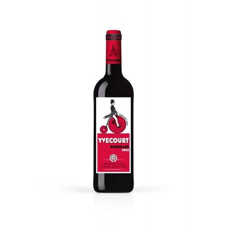 Yvecourt bordeaux rouge 75cl 12.5%vol