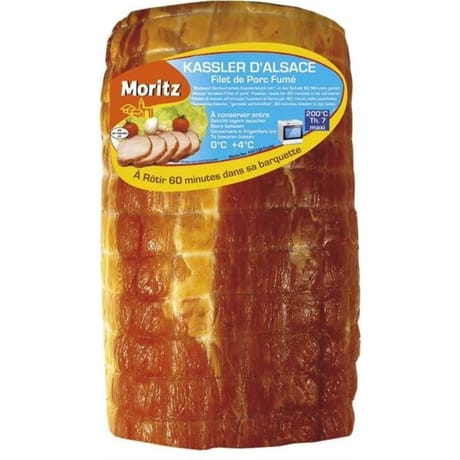 Moritz Kassler d'Alsace fumé au bois de hêtre Moritz