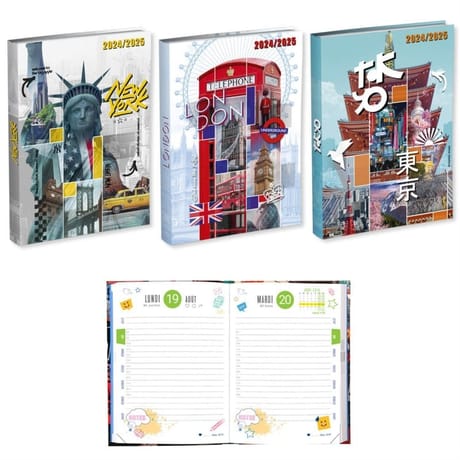 City agenda scolaire 120X170 1j/p
