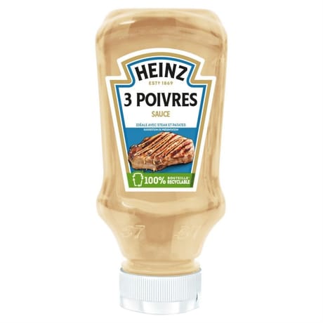 Heinz sauce 3 poivres 220g