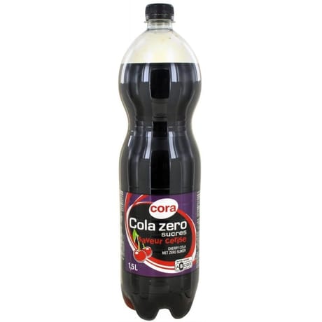 Cora cola zéro saveur cerise 1.5l