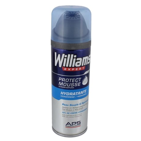 Williams mousse à raser hydratante 200ml