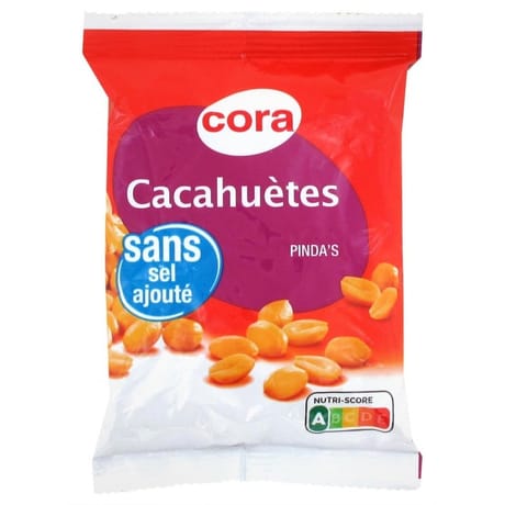 Cora harmony cacahuètes sans sel 200g