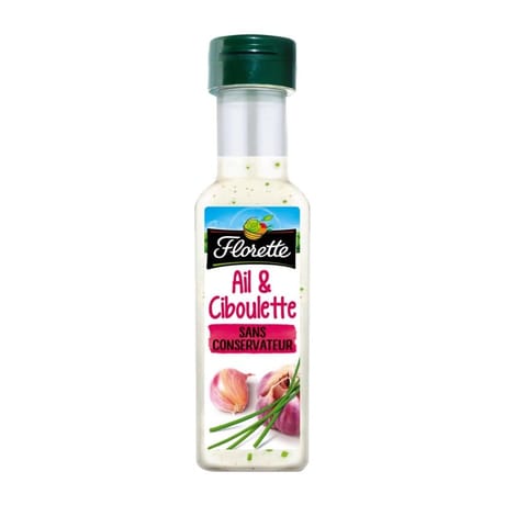 Florette sauce ail et ciboulette 175ml