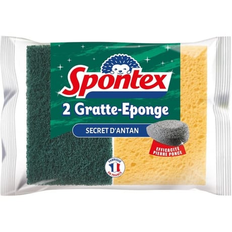 Spontex gratte éponge secret d'antan x2