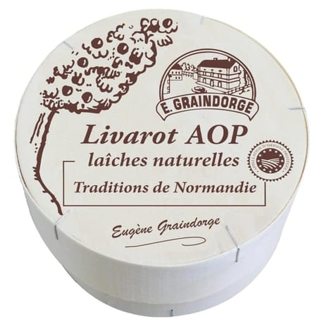 Livarot AOP 270g laîches naturelles - Graindorges