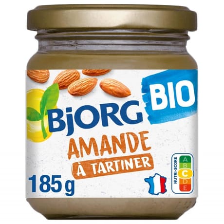 Bjorg amande à tartiner bio 185g