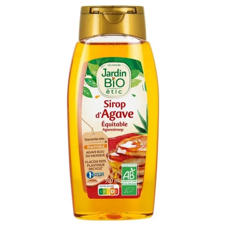 Jardin bio étic sirop d'agave bio 500ml