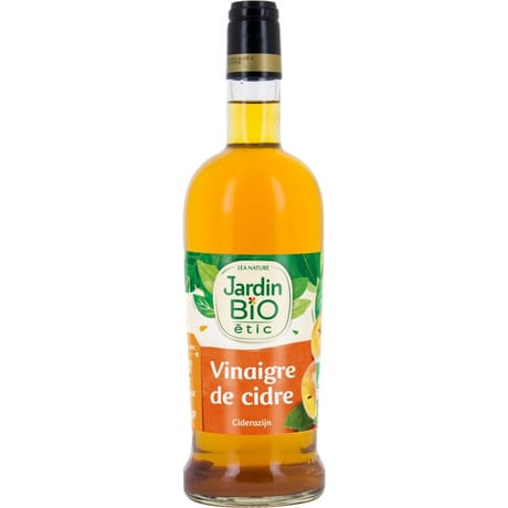 Jardin bio étic vinaigre de cidre bio 75 cl