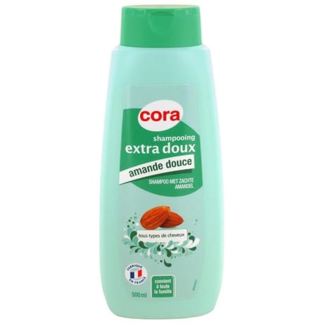 Cora shampooing familial amande douce 500ml
