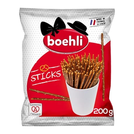 Boehli sachet sticks 200g