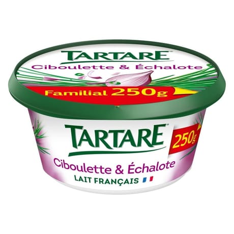 Tartare l'original ciboulette échalote pot 250 g