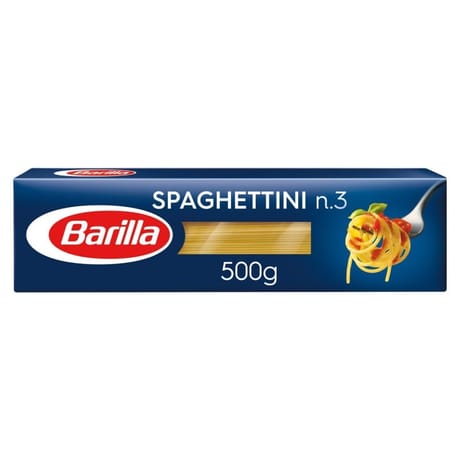 Barilla pates spaghettini n°3 500g