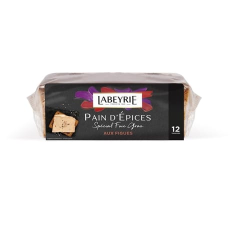 Labeyrie Pain d'épices spécial foie gras à la figue 150g