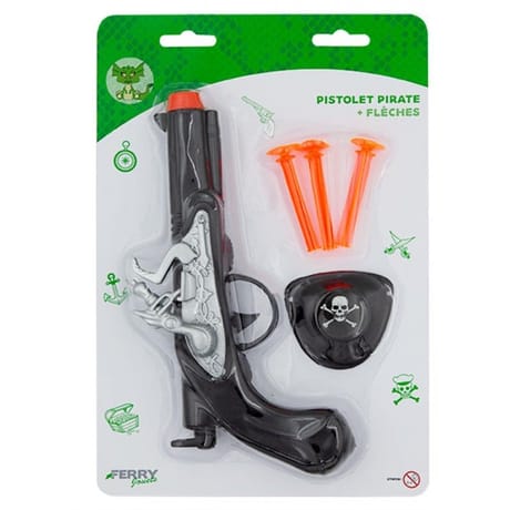 Pistolet de pirate + flèches